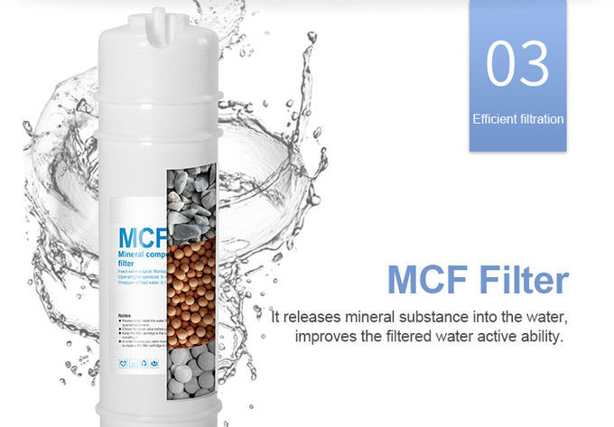 Conception 5 d'OEM de marque de WellBlue la nouvelle présente la machine alcaline de filtre d'eau d'uF d'undersink